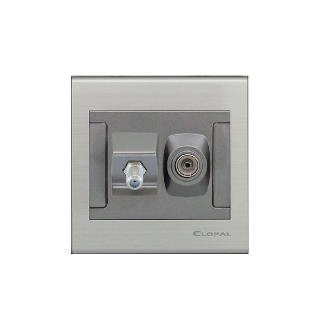 Clopal Elegant Grey 2 Tv - Maryam Electric