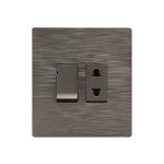 Clopal Flatty 1 Switch + 1 Socket