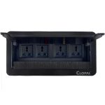 Clopal 8 Hole Black With 3 Multi Sockets+Usb Charging Typec - Image 12