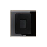 Clopal Black 1 Gang Switch