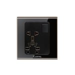 Clopal Black 6 In 1 Socket