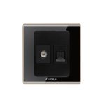 Clopal Black Tv+Tel {Shuttered}