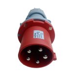 Clopal Cp 1447 5Pin 125A Industrial Plug Red - Image 3