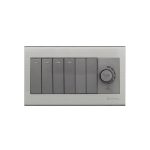 Clopal Elegant Grey 6 + 1 Dimmer