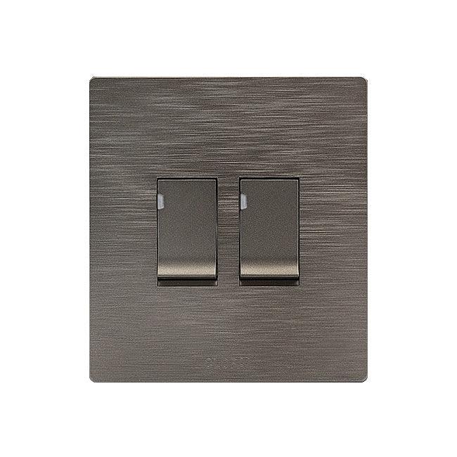 Flatty-2-Gang-Switch-3.jpg Clopal Flatty 2 Gang Switch - Image 1