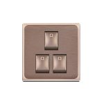 Clopal Focus 3 Gang Switch