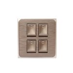 Clopal Focus 4 Gang Switch