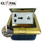 Clopal Silver Floor Socket Hdmi+Tel+2Pin Socket - Image 4