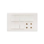Clopal Typer 8 Switch + 2 Socket