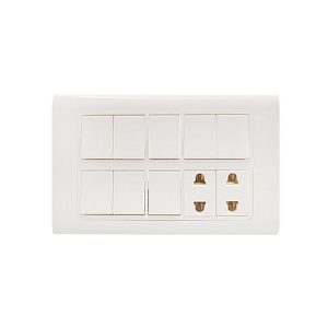 Clopal Typer 8 Switch + 2 Socket