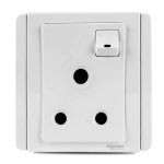 Clipsal Neo 15A 3 Pin Round Switched Socket
