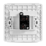 Clipsal Neo 1 Gang 2 way Switch Vertical White with LED and Fluorescent - Image 3