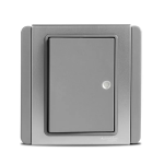 Clipsal Neo 1-4 Gang Horizontal Grey Silver With Fluorescent