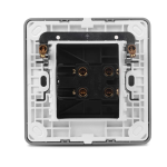 Clipsal Zencelo Full-Flat Double Pole Switch with Neon - Image 2