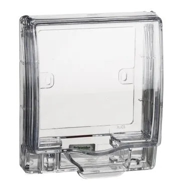 nyf6aq0e Clipsal Full-Time Weatherproof Single Gang Socket Cover - Image 1