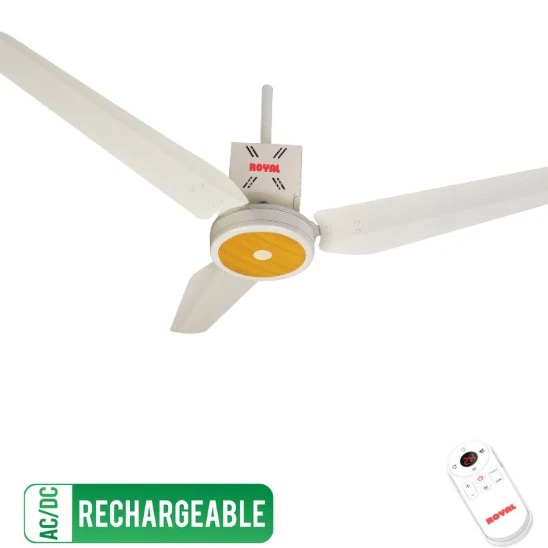 o9bbcfl9 Royal Fans Passion Magnum - ACDC Rechargeable Ceiling Fan - Image 1