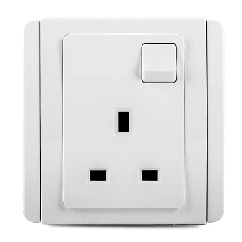 ptdsl07m Clipsal Neo 13A 3 Pin Flat Switched Socket - Image 1
