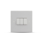 Clipsal Wilco 3 Gang 1 Way Switch W1283/0