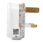 Clipsal Allied Series 13A Fused 3 Pin Flat Plug