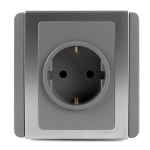 Clipsal Neo 16A 2 Pin + Earth Schuko Socket - Image 2