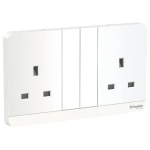 Clipsal AvatarOn Double Flat Pin Switch Socket 13A
