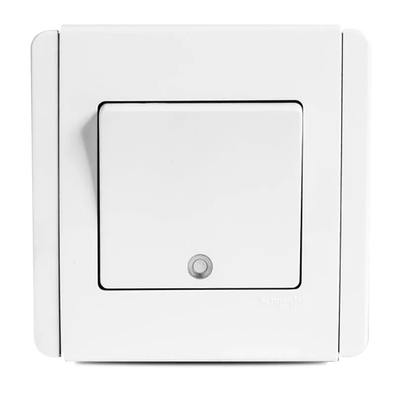 w41yyfyc Clipsal Neo 1 Gang 2 way Switch Vertical White with LED and Fluorescent - Image 1