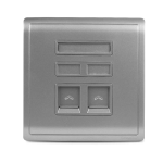 Clipsal Pieno 1-2 Gang Shuttered Plate - Image 5