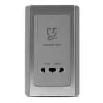 Clipsal Neo Universal Shaver Socket 115/240V (Vertical) - Image 2
