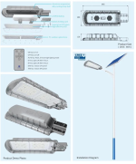 Coarts Split Solar Street Light 80w - FL-SSL-57 - Image 2