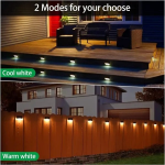 Coarts Solar Fence Light 2 In 1 - Image 3