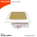 Voldam Innovative European Design Ceiling Mount Exhaust Fan Golden SS - Image 2