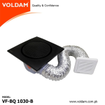 Voldam Ceiling Mount Exhaust Fan BQ Series Elegant Black - Image 2