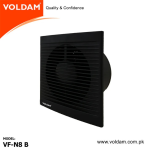 Voldam Slim - Unique & Stylish Exhaust Fan Elegant Black - Image 2
