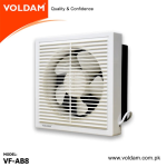 Voldam Full Plastic Grille Square Exhaust Fan - Image 2
