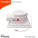 Voldam Ceiling Mount Exhaust Fan BQ Series - Image 3