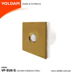 Voldam European Design Exhaust Fan Golden SS