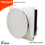 Voldam European Design Wall Exhaust Fan Desire - Image 2