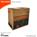 Voldam European Design Exhaust Fan Stainless Steel SS - Image 3