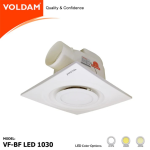 Voldam Ceiling Mount Exhaust Fan with Light
