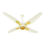 Tamoor Fans Antique Fancy 4 Bladed Ceiling Fan