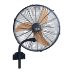 Tamoor Fans Mega Bracket 20" | AC/DC Series Bracket Fan