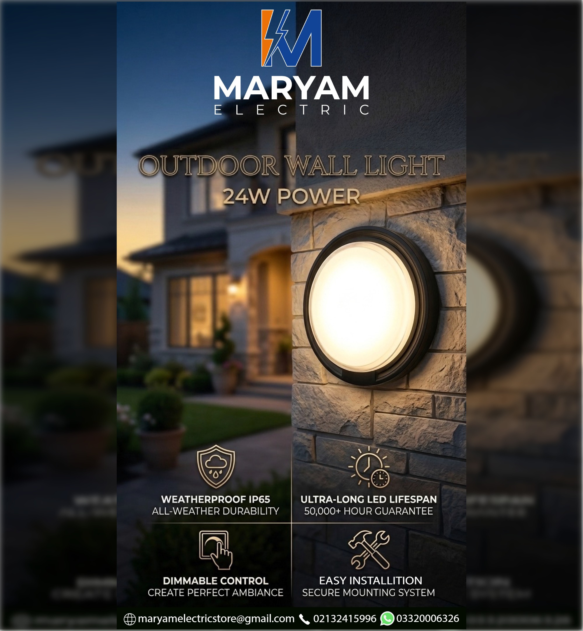 NEW INSTAGRAM SIZE PICTURE 2-page-1 FANCY OUTDOOR LIGHT - Image 1